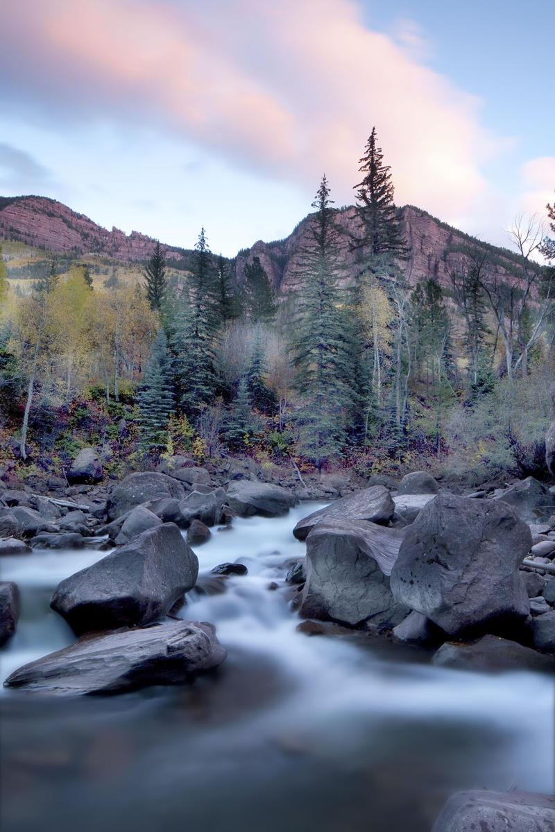 Crystal River southwest of Aspen, CO #1929